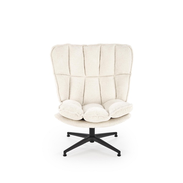 Fotel FOFANA wypoczynkowy kremowy - Halmar