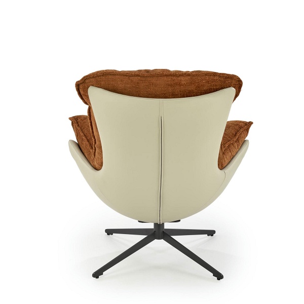 Fotel LOBSTER wypoczynkowy cynamonowy - Halmar