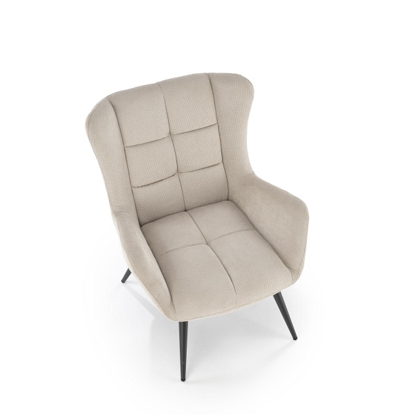 Fotel BYRON wypoczynkowy beżowy - Halmar