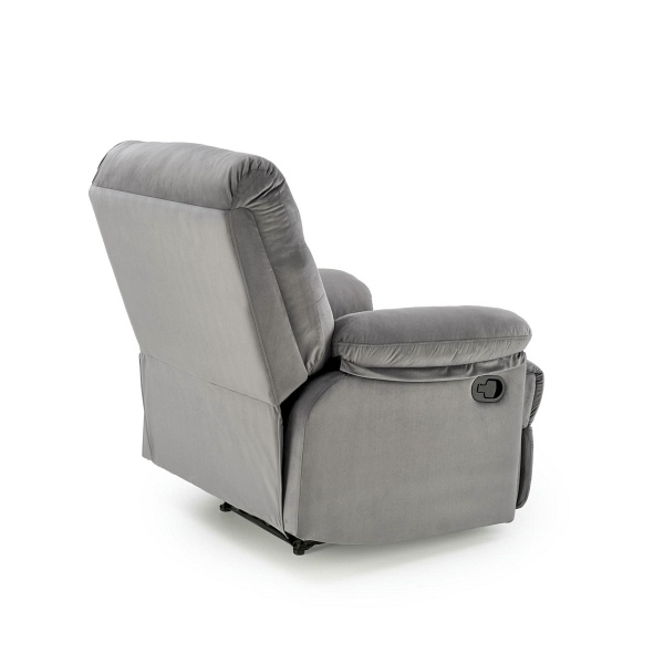Fotel DRAGER wypoczynkowy popielaty - Halmar