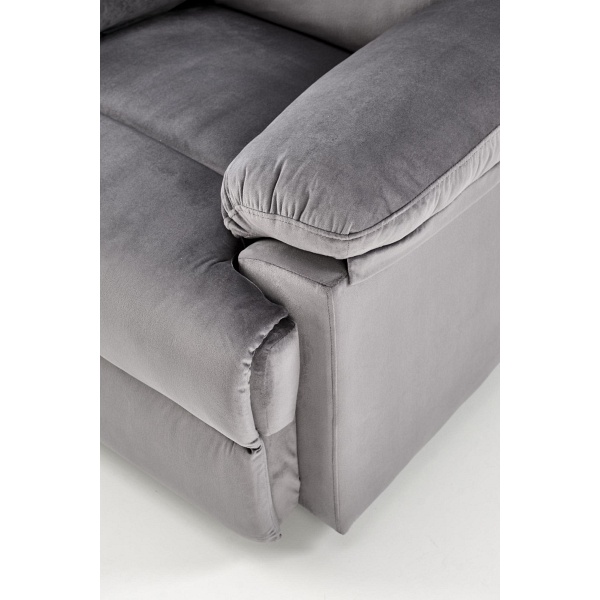 Fotel DRAGER wypoczynkowy popielaty - Halmar