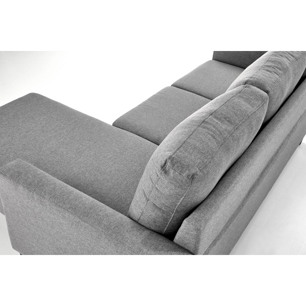 Sofa GERSON z podnóżkiem popielaty - Halmar