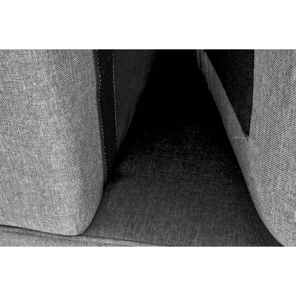 Sofa GERSON z podnóżkiem popielaty - Halmar