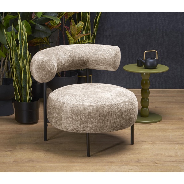 Fotel HAZARD wypoczynkowy, beżowy - Halmar