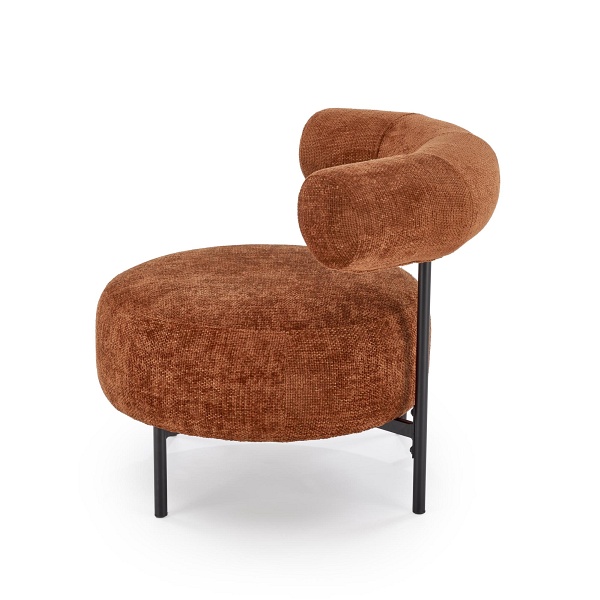 Fotel HAZARD wypoczynkowy, cynamonowy - Halmar