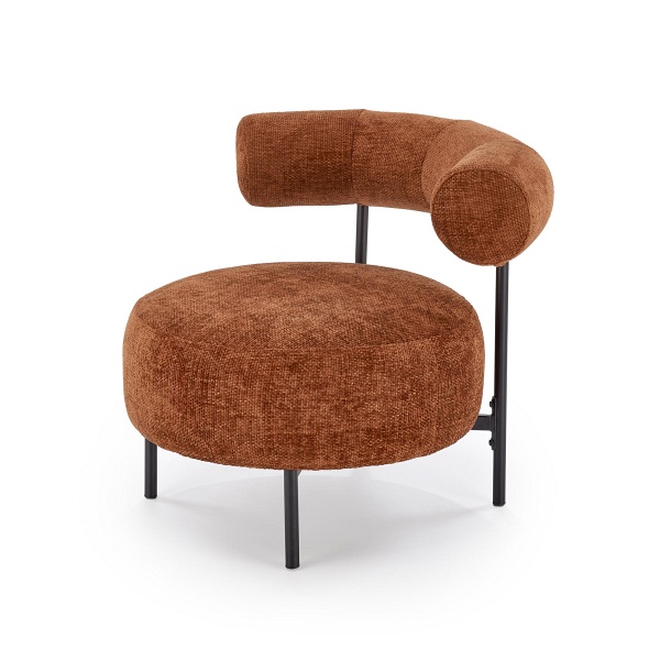 Fotel HAZARD wypoczynkowy, cynamonowy - Halmar