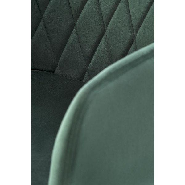 Krzesło K558 ciemny zielony - Halmar