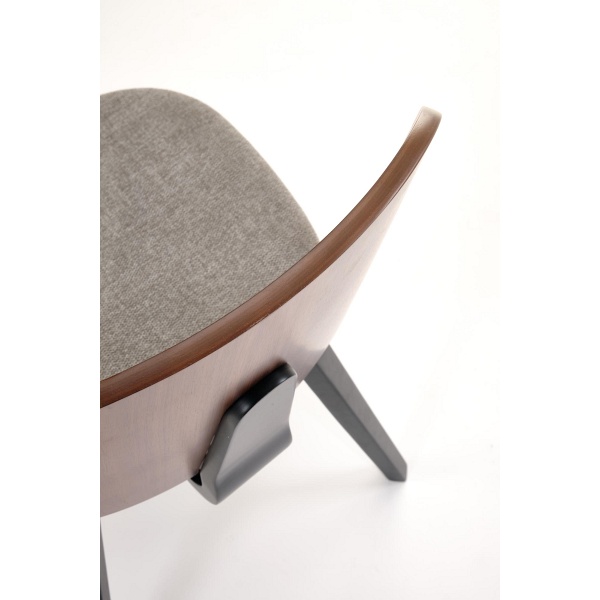 Krzesło K563 orzechowy / popielaty / czarny - Halmar