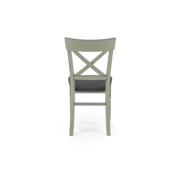 Krzesło TUTTI 2 szaro-zielony / tap: Inari 95 - Halmar