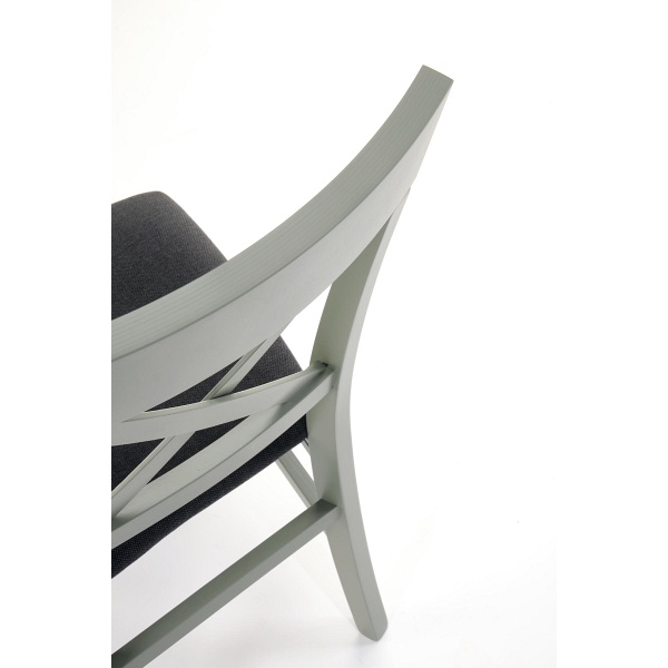 Krzesło TUTTI 2 szaro-zielony / tap: Inari 95 - Halmar