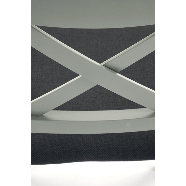 Krzesło TUTTI 2 szaro-zielony / tap: Inari 95 - Halmar