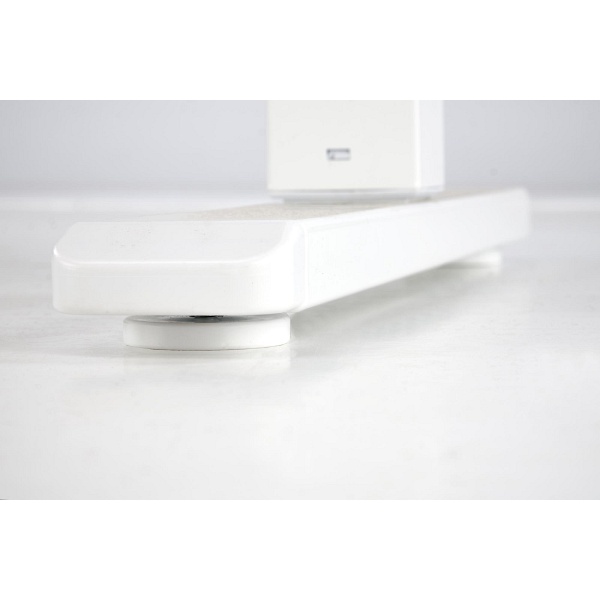 Biurko B53 z funkcją regulacji wysokości, biały - Halmar