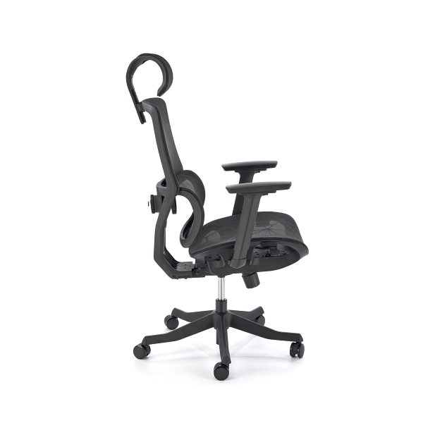 Fotel OSVALDO gabinetowy czarny - Halmar