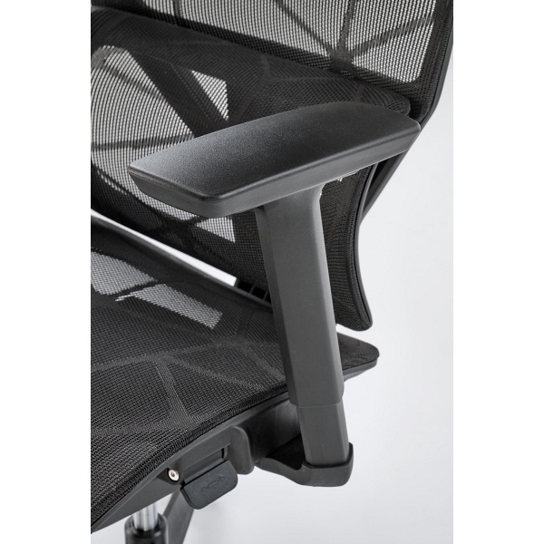 Fotel OSVALDO gabinetowy czarny - Halmar