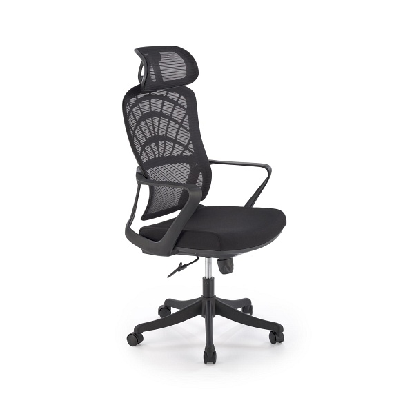 Fotel VESUVIO gabinetowy czarny - Halmar