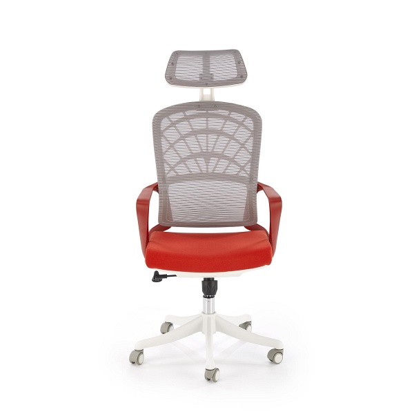 Fotel VESUVIO 2 gabinetowy cynamonowy / biały - Halmar