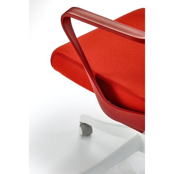 Fotel VESUVIO 2 gabinetowy cynamonowy / biały - Halmar