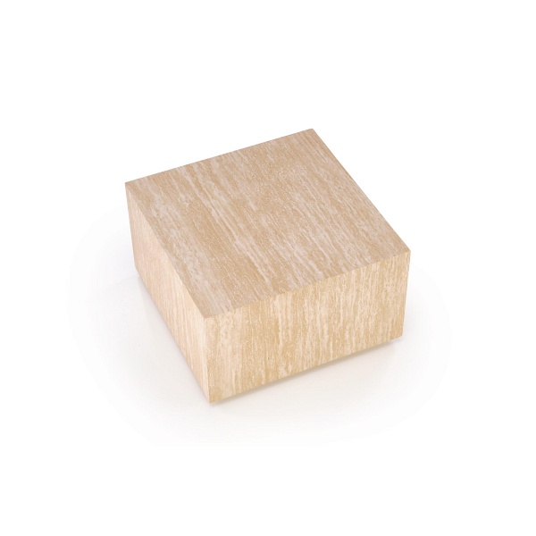 Ława TRAVERTINO KWADRAT , trawertyn - Halmar