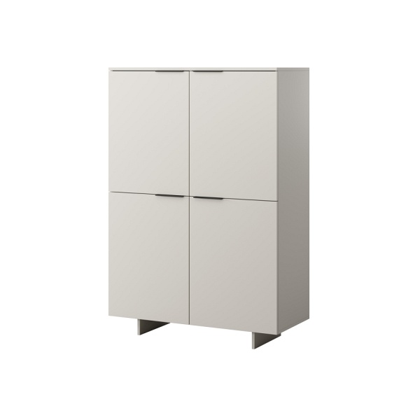 Komoda ALMA 4D beż piaskowy - Halmar