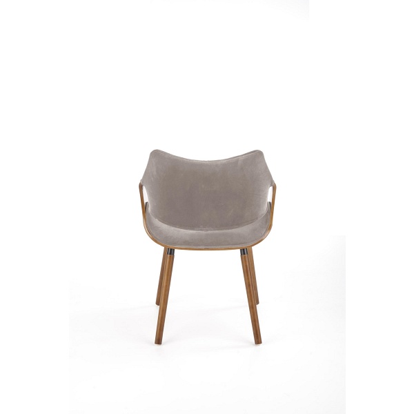 Krzesło K396 orzechowy / popielaty - Halmar