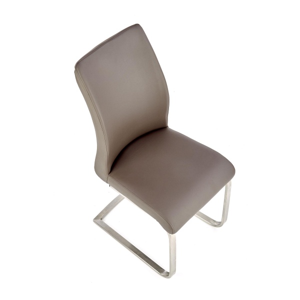 OPAL / metal szczotkowany / ekoskóra szara - Halmar