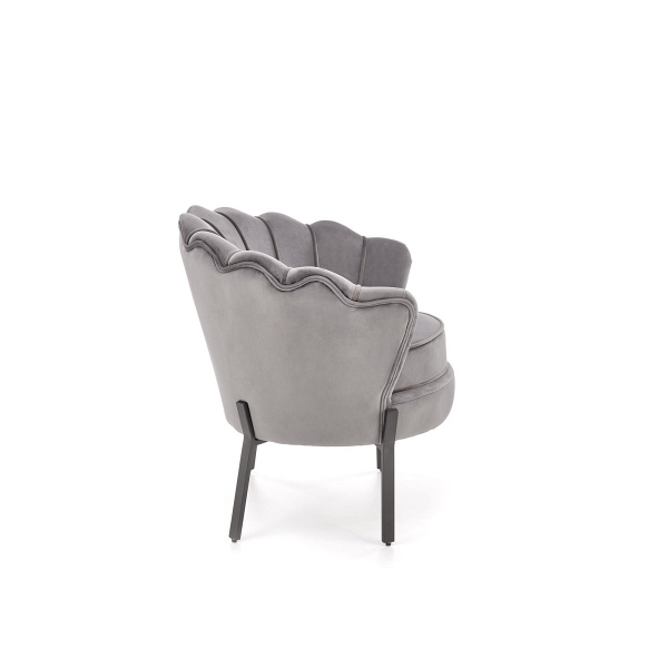 Fotel ANGELO wypoczynkowy popielaty - Halmar