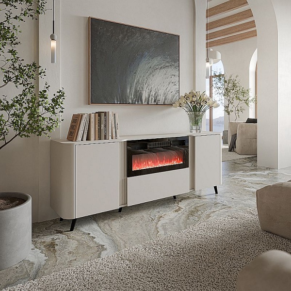 Komoda VOLARE 200 EF kaszmir/kaszmir - Halmar