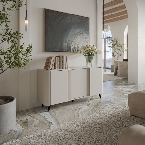 Komoda VOLARE 150 3D kaszmir/ kaszmir - Halmar