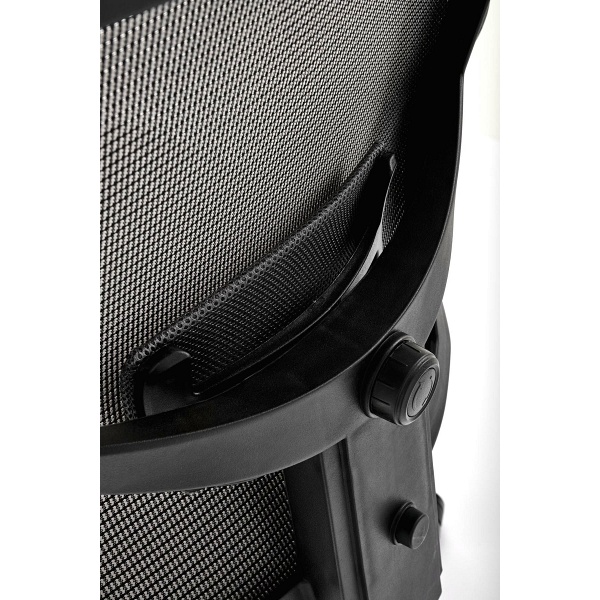 Fotel ADMIRAL gabinetowy popielato / czarny - Halmar