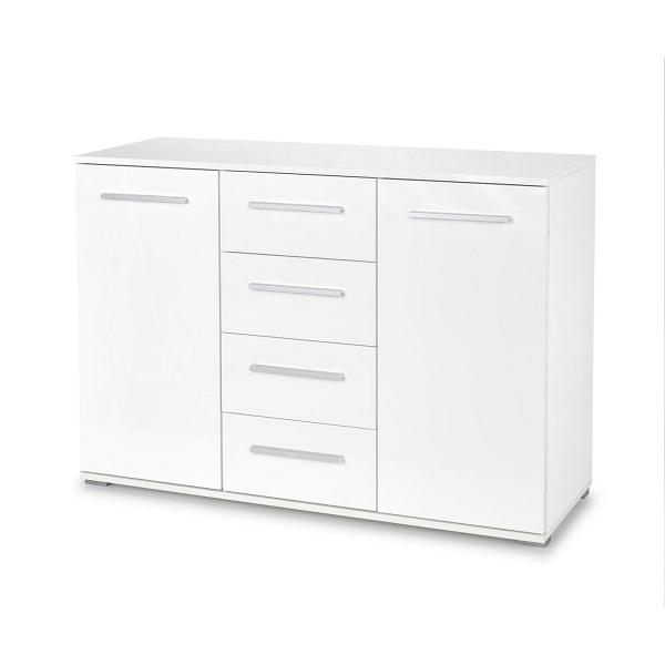 Komoda LIMA KM-4 biały - Halmar