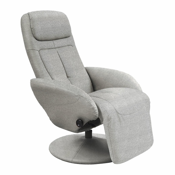 OPTIMA 2 recliner popielaty tkanina - Halmar