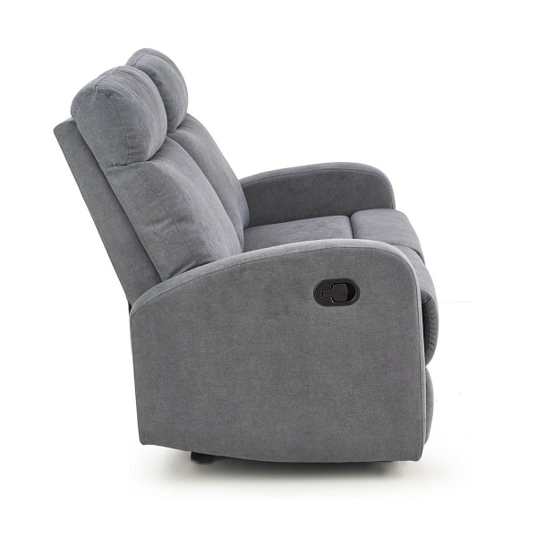 Sofa OSLO 2S, 2S ciemny popiel - Halmar