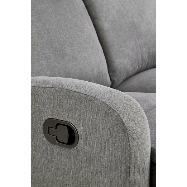 Sofa OSLO 2S, 2S ciemny popiel - Halmar