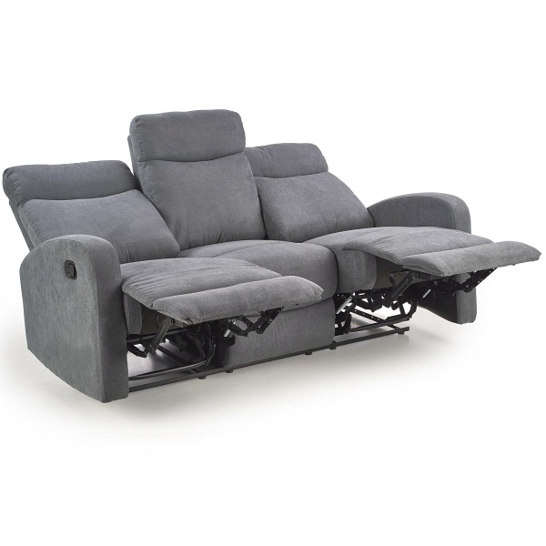 Sofa OSLO 3S, 3S ciemny popiel - Halmar