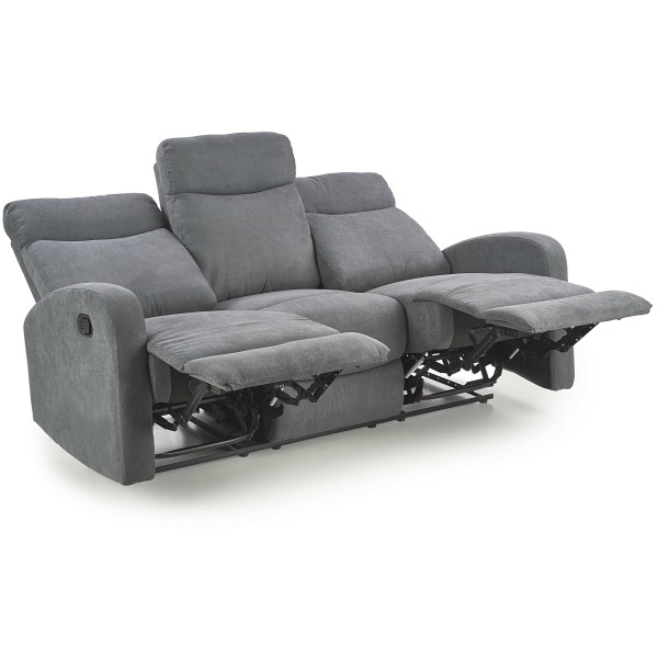 Sofa OSLO 3S, 3S ciemny popiel - Halmar