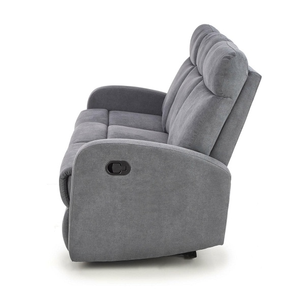 Sofa OSLO 3S, 3S ciemny popiel - Halmar