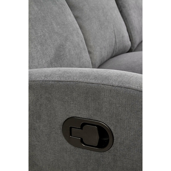Sofa OSLO 3S, 3S ciemny popiel - Halmar