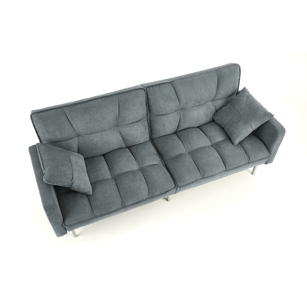 Sofa ROBERTO rozkładana popielaty - Halmar