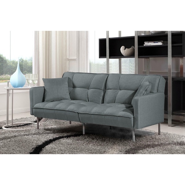Sofa ROBERTO rozkładana popielaty - Halmar