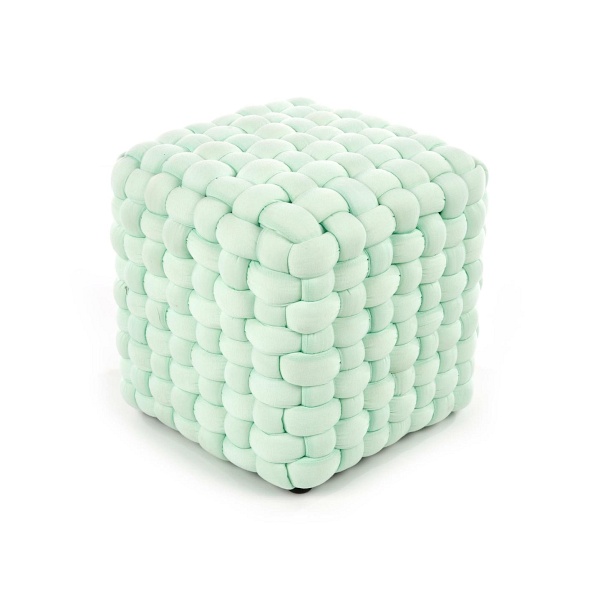 Pufa RUBIK jasny zielony - Halmar