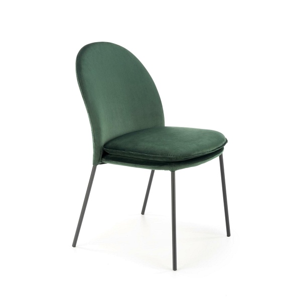 Krzesło K443 ciemny zielony - Halmar