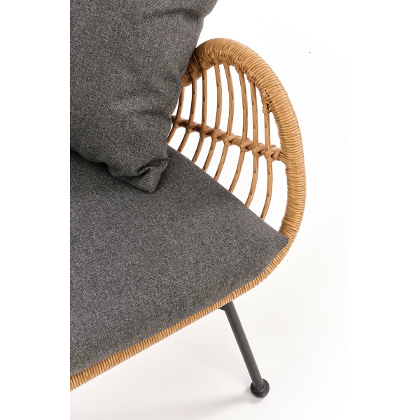 Sofa IKARO XL naturalny-popiel - Halmar