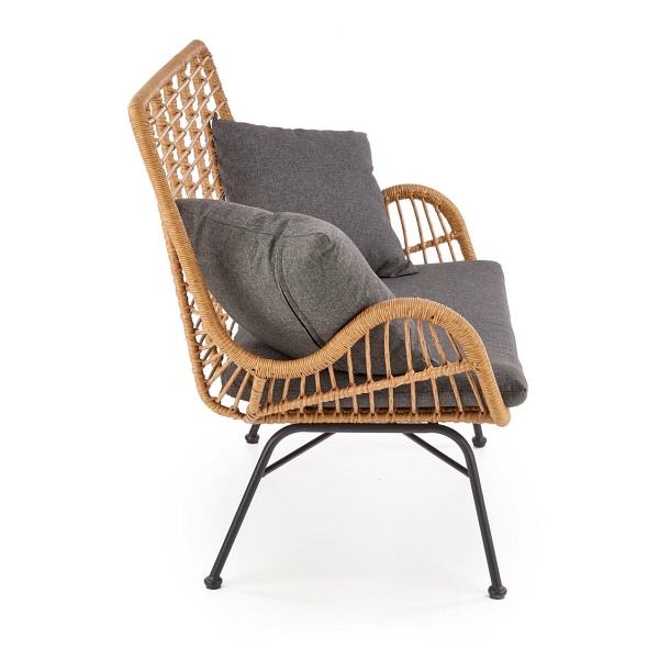 Sofa IKARO XL naturalny-popiel - Halmar