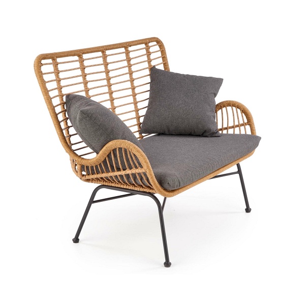 Sofa IKARO XL naturalny-popiel - Halmar