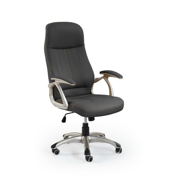 Fotel EDISON gabinetowy czarny - Halmar