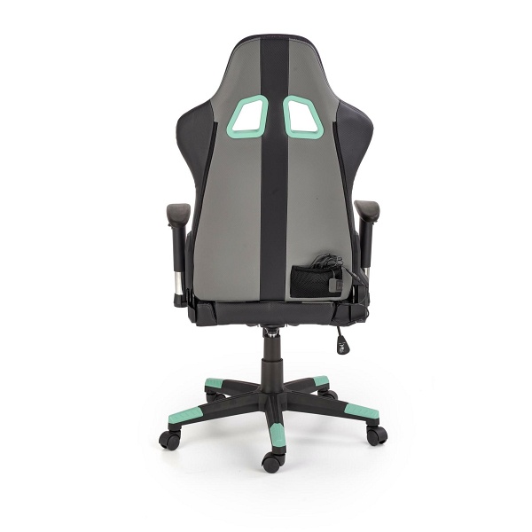 Fotel FACTOR gamingowy z LED wielobarwny - Halmar