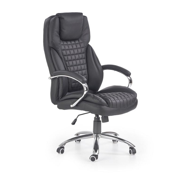 Fotel KING gabinetowy czarny - Halmar