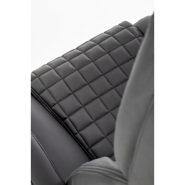 Fotel KING gabinetowy czarny - Halmar