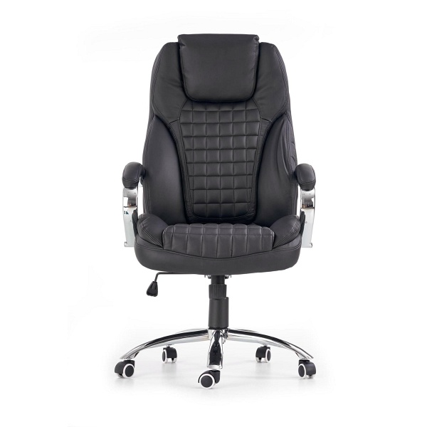 Fotel KING gabinetowy czarny - Halmar