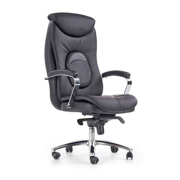 Fotel QUAD gabinetowy czarny - Halmar